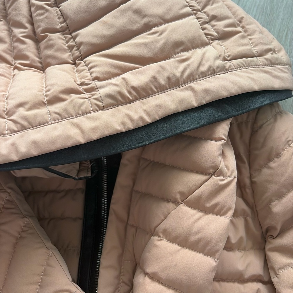 RUDSAK Blush Quilted Hooded down fill light spring Puffer Jacket - Picture 12 of 12